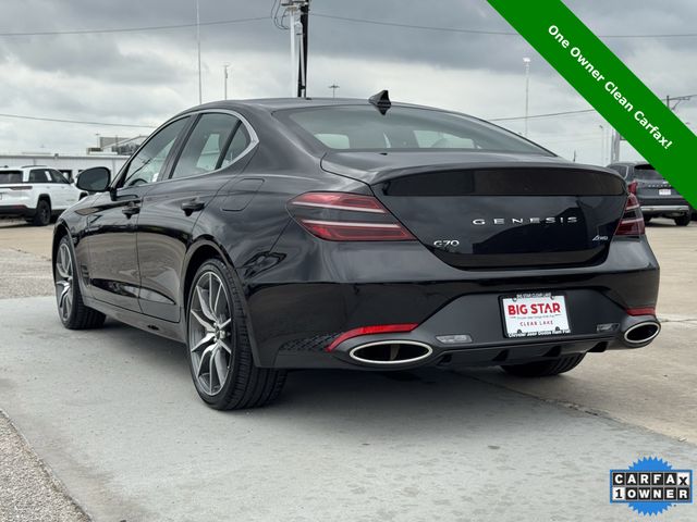 2025 Genesis G70 2.5T Black at Genesis of Spring