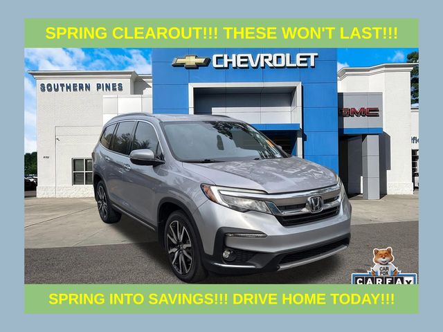 Silver 2022 Honda Pilot Elite AWD SUV / Crossover All-Wheel Drive 9-Speed Automatic
