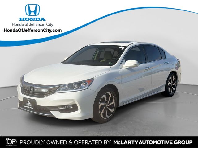 White Orchid Pearl 2016 Honda Accord EX Sedan Front-Wheel Drive Continuously Variable Transmission