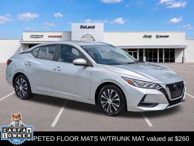 Brilliant Silver Metallic 2022 Nissan Sentra Sedan Front-Wheel Drive Continuously Variable Transmission