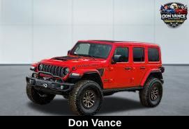 Firecracker Red Clearcoat 2025 Jeep Wrangler 4xe Rubicon 4WD SUV / Crossover Four-Wheel Drive 8-Speed Automatic
