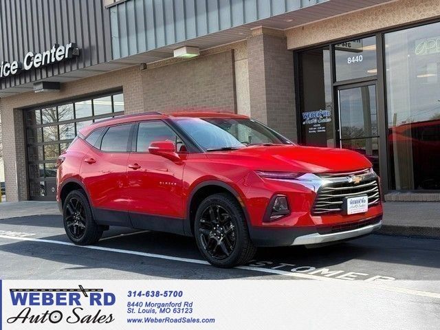 Red Hot 2021 Chevrolet Blazer 2LT FWD SUV / Crossover Front-Wheel Drive 9-Speed Automatic