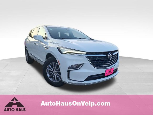 Summit White 2023 Buick Enclave Essence AWD SUV / Crossover Four-Wheel Drive 9-Speed Automatic