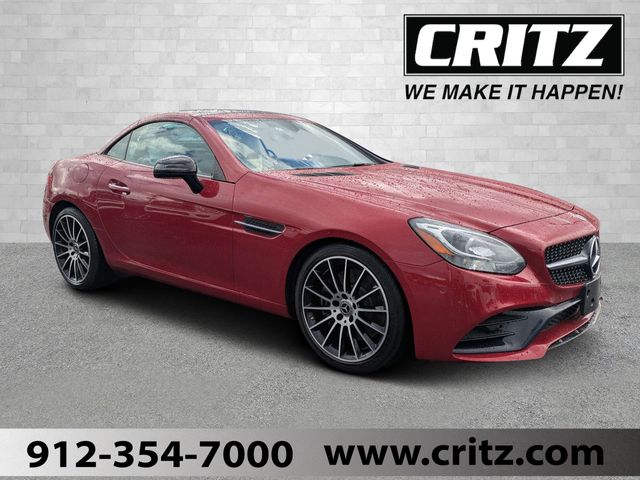 designo Patagonia Red Metallic 2020 Mercedes-Benz SLC Convertible Rear-Wheel Drive 9-Speed Automatic