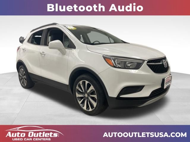 Summit White 2021 Buick Encore Preferred FWD SUV / Crossover Front-Wheel Drive 6-Speed Automatic Overdrive