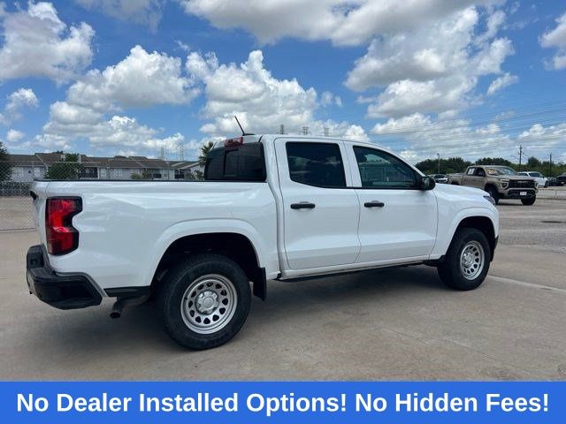 2024 Chevrolet Colorado Work Truck White at Texan Dodge Chrysler Jeep Ram