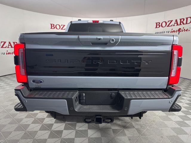 2025 Glacier Gray Metallic TriCoat Ford Super Duty F-350 SRW Platinum 4X4 Truck