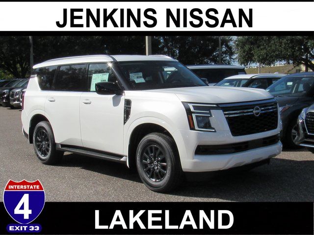 Aspen White Tricoat 2026 Nissan Armada SUV / Crossover Four-Wheel Drive 9-Speed Automatic