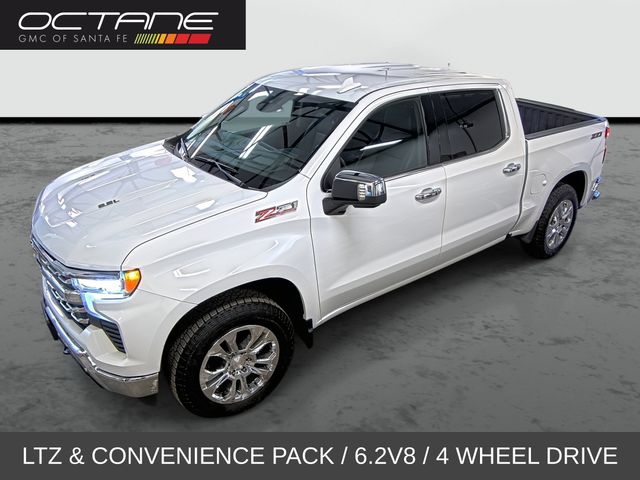 Summit White 2024 Chevrolet Silverado 1500 Pickup Truck Four-Wheel Drive Automatic