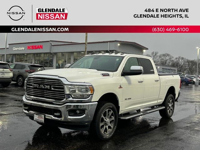 Bright White Clearcoat 2020 RAM 2500 Big Horn Crew Cab 4WD Pickup Truck Four-Wheel Drive 6-Speed Automatic
