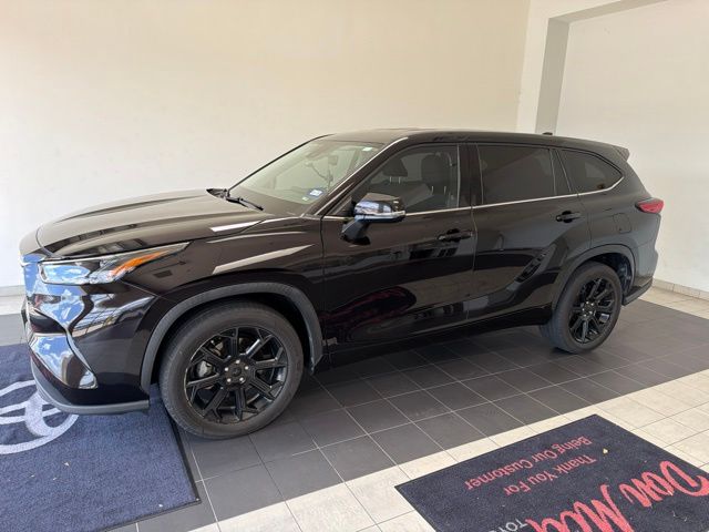 2022 Toyota Highlander L Brown at DeMontrond Automotive Group