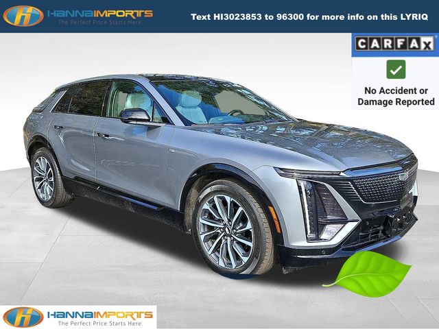 Argent Silver Metallic 2024 Cadillac LYRIQ Sport 1 AWD SUV / Crossover All-Wheel Drive 1-Speed Automatic