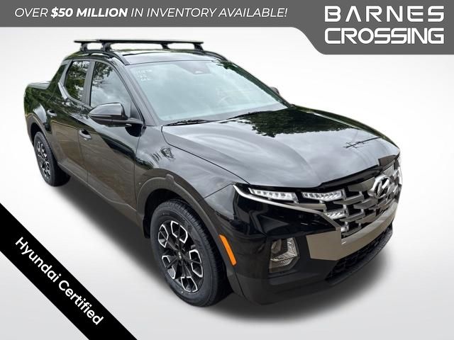 Phantom Black 2023 Hyundai Santa Cruz Pickup Truck All-Wheel Drive 8-Speed Automatic