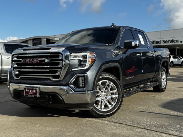 2021 GMC Sierra 1500 SLT Blue at Wharton Chevrolet GMC