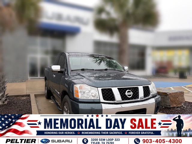 Deep Water 2005 Nissan Titan SE King Cab 2WD Pickup Truck Rear-Wheel Drive 5-Speed Automatic