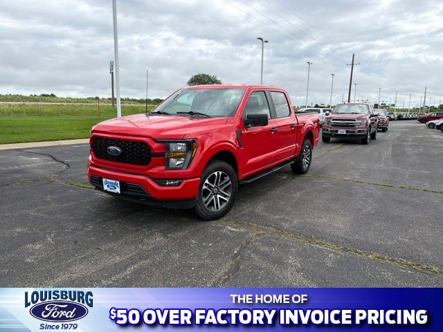 Race Red 2023 Ford F-150 Pickup Truck Four-Wheel Drive Automatic