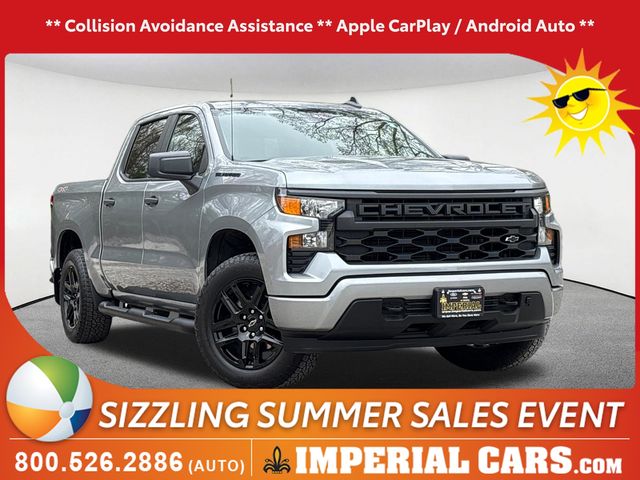 Sterling Gray Metallic 2024 Chevrolet Silverado 1500 Pickup Truck Four-Wheel Drive 8-Speed Automatic