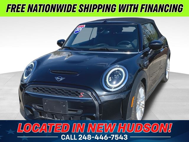 Midnight Black 2024 MINI Cooper Convertible Front-Wheel Drive 7-Speed Automatic