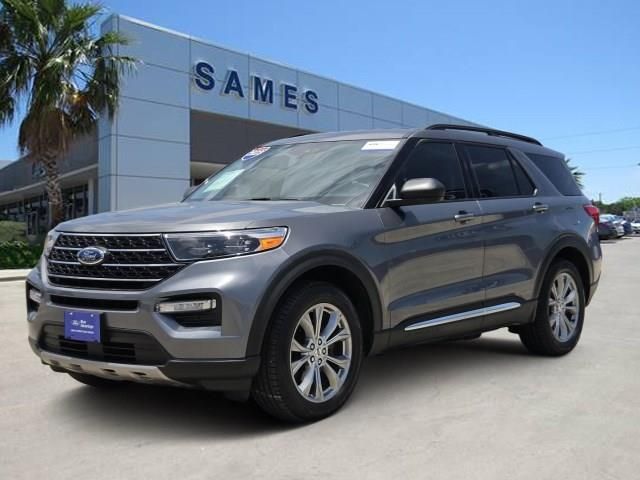 Carbonized Gray Metallic 2023 Ford Explorer SUV / Crossover Rear-Wheel Drive Automatic