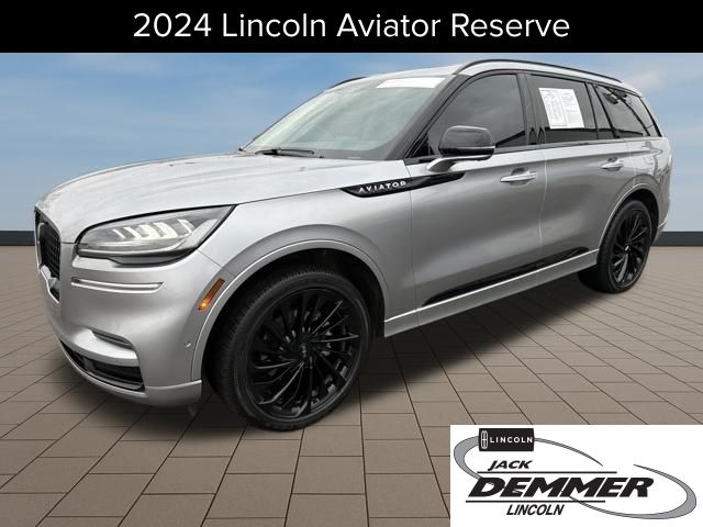Radiance Metallic 2024 Lincoln Aviator Reserve AWD SUV / Crossover All-Wheel Drive Automatic
