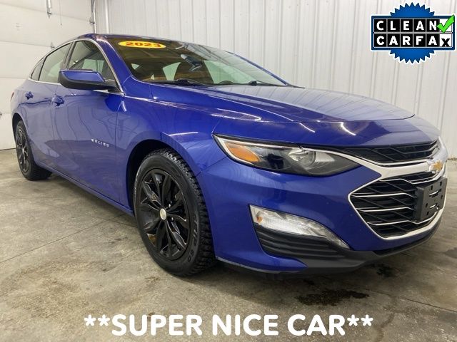 Riverside Blue Metallic 2023 Chevrolet Malibu LT with 1LT FWD Sedan Front-Wheel Drive Continuously Variable Transmission