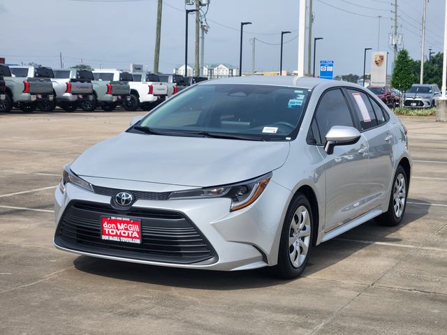 2026 Toyota Corolla LE Silver at Gullo Toyota