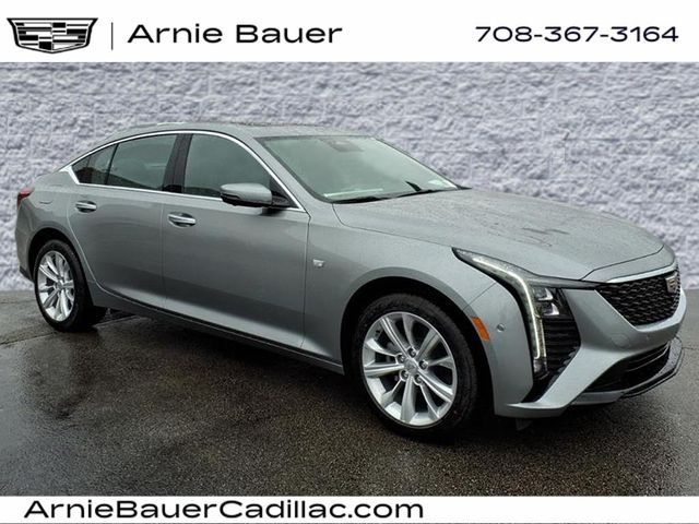 Argent Silver Metallic 2026 Cadillac CT5 Premium Luxury AWD Sedan All-Wheel Drive Automatic