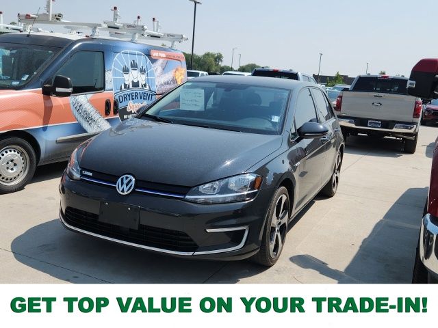 Gray 2019 Volkswagen e-Golf Hatchback Front-Wheel Drive Automatic