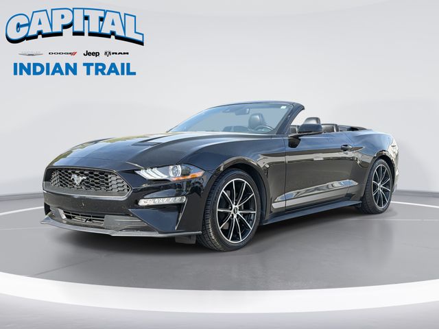 Shadow Black 2020 Ford Mustang EcoBoost Premium Convertible RWD Convertible Rear-Wheel Drive Automatic