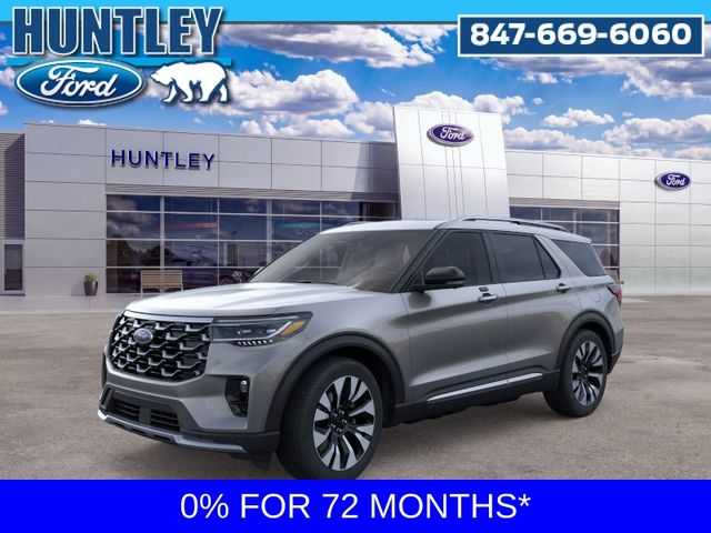 Carbonized Gray Metallic 2026 Ford Explorer SUV / Crossover All-Wheel Drive Automatic