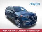 Stone Blue Metallic 2023 Ford Explorer XLT AWD SUV / Crossover All-Wheel Drive Automatic