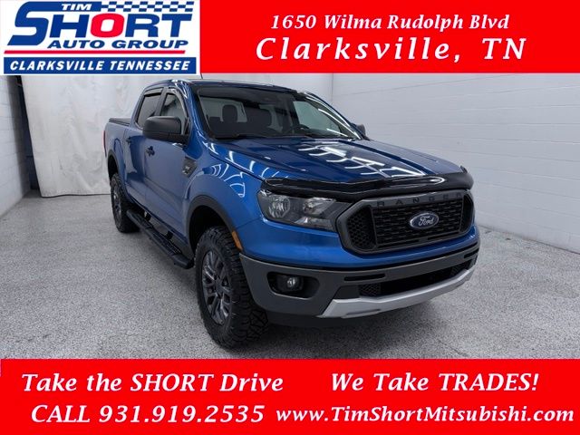 Blue Metallic 2021 Ford Ranger Pickup Truck 4X2 Automatic