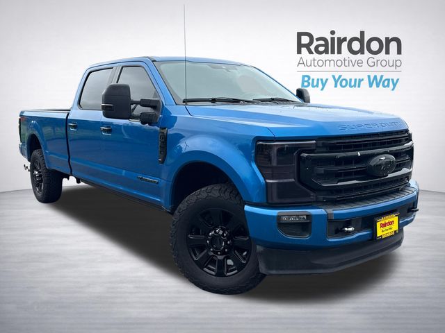 Velocity Blue Metallic 2020 Ford F-350 Super Duty Platinum Crew Cab 4WD Pickup Truck Four-Wheel Drive Automatic