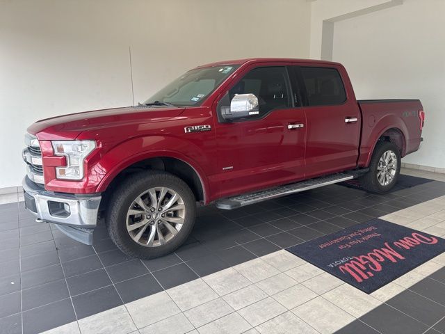 2017 Ford F-150 Lariat Red at Classic Elite Chevrolet Sugar Land