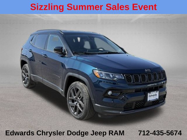 Fathom Blue Pearl Coat 2026 Jeep Compass SUV / Crossover Four-Wheel Drive 8-Speed Automatic