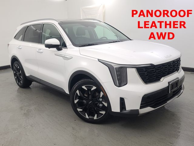 Glacial White Pearl 2025 Kia Sorento SX FWD SUV / Crossover Front-Wheel Drive 8-Speed Dual Clutch