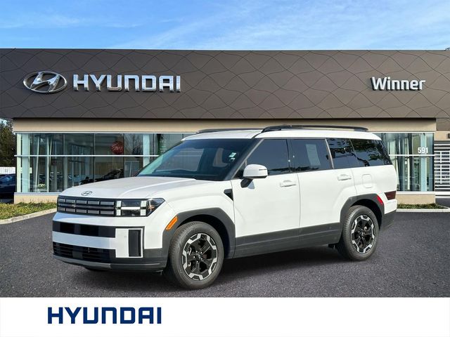 Serenity White 2025 Hyundai Santa Fe SUV / Crossover All-Wheel Drive Automatic