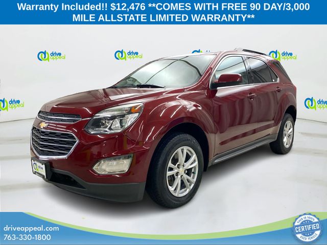 Siren Red Tintcoat 2017 Chevrolet Equinox SUV / Crossover All-Wheel Drive 6-Speed Automatic Overdrive