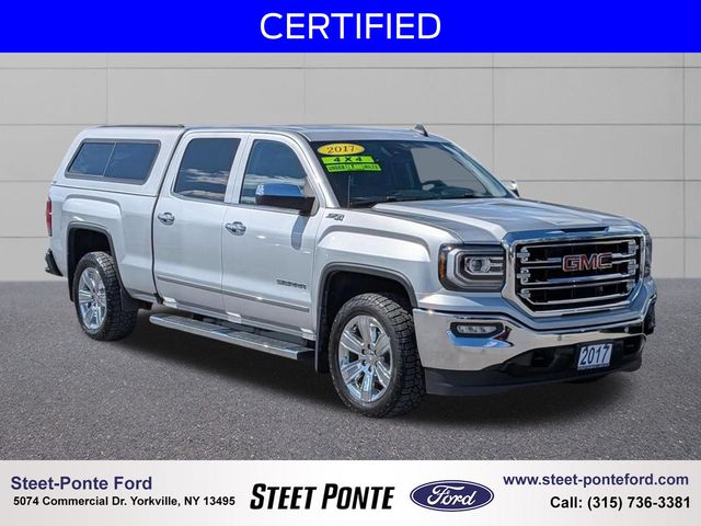 Quicksilver Metallic 2017 GMC Sierra 1500 Pickup Truck Four-Wheel Drive 8-Speed Automatic Overdrive