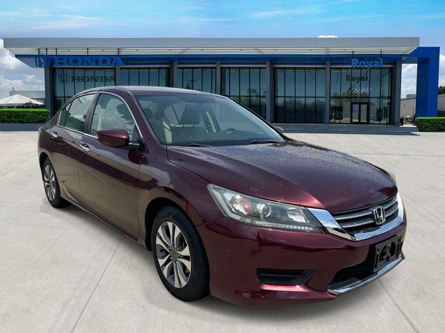 Red 2015 Honda Accord Sedan Front-Wheel Drive Continuously Variable Transmission