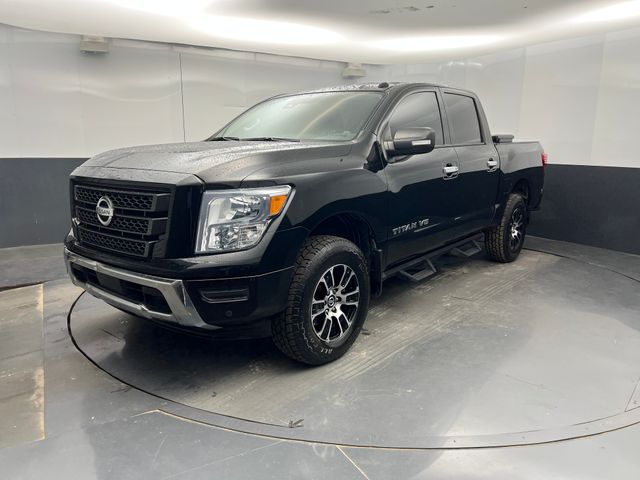 2020 Super Black Nissan Titan SV RWD Truck