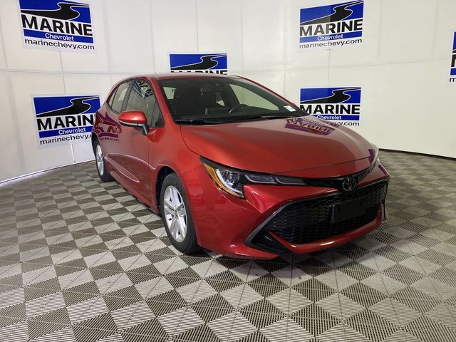 Red (Burgundy) 2021 Toyota Corolla Hatchback SE FWD Hatchback Front-Wheel Drive Continuously Variable Transmission