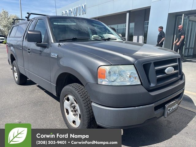 Blue 2006 Ford F-150 XL Pickup Truck Rear-Wheel Drive