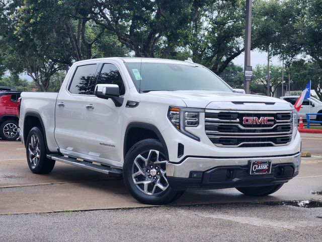 2024 GMC Sierra 1500 SLT White at Emmons Autoplex