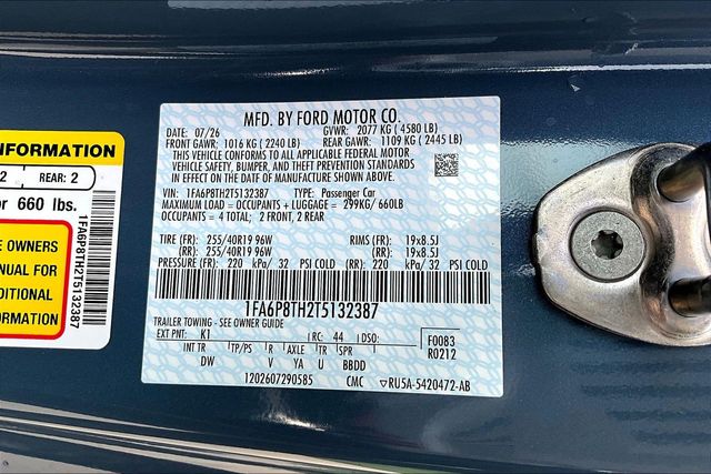 2026 Ford Mustang EcoBoost® Fastback - 7