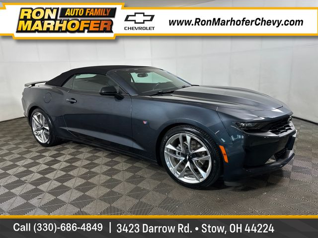Shadow Gray Metallic 2021 Chevrolet Camaro 1LT Convertible RWD Convertible Rear-Wheel Drive 8-Speed Automatic