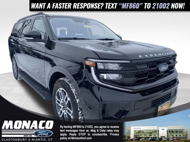 Black Metallic 2025 Ford Expedition SUV / Crossover Four-Wheel Drive Automatic