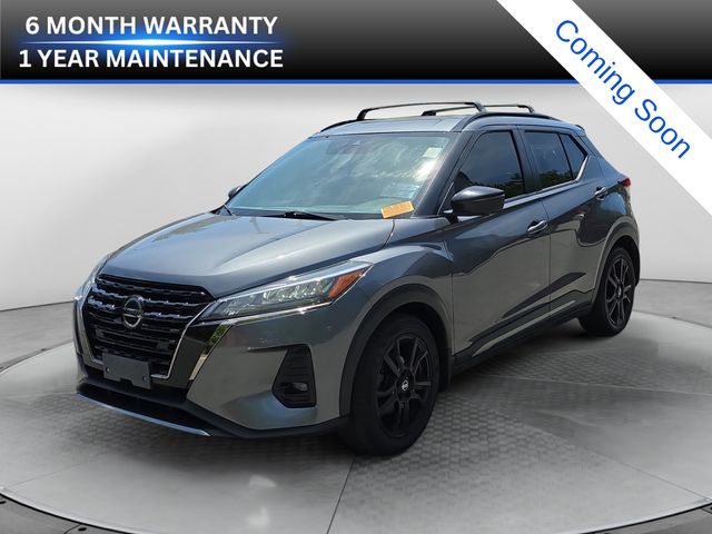 Gray (Gun Metallic) 2021 Nissan Kicks SR FWD SUV / Crossover Front-Wheel Drive Continuously Variable Transmission