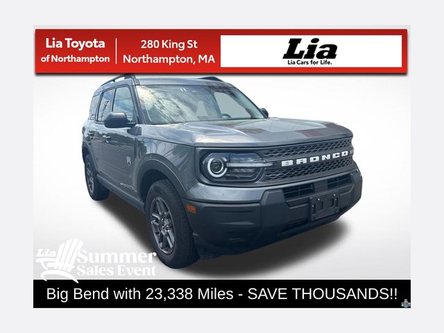 Carbonized Gray Metallic 2025 Ford Bronco Sport SUV / Crossover All-Wheel Drive 8-Speed Automatic