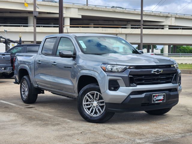 Sterling Gray Metallic 2023 Chevrolet Colorado LT Crew Cab RWD Pickup Truck 4X2 8-Speed Automatic